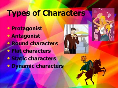 types of characters in stories.